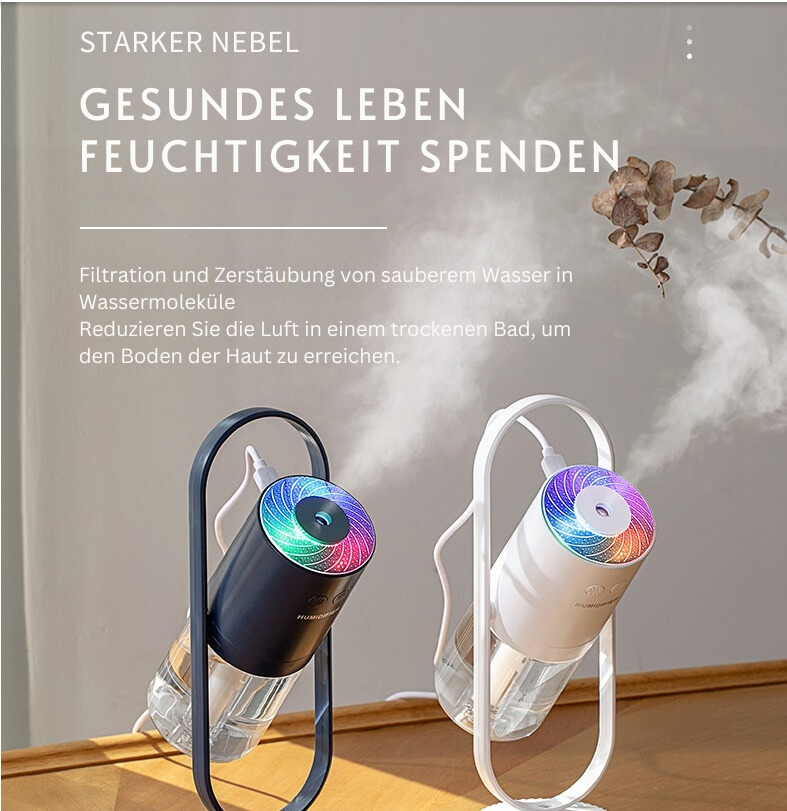 HUMIDIFIER-Luftreiniger für dein Zuhause und Auto