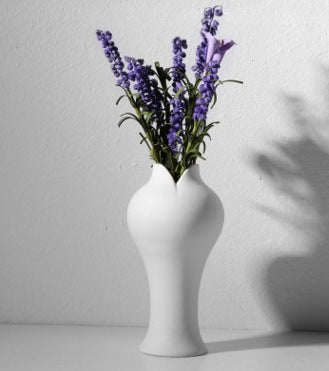 Natur Keramik, Blumenvase Für Dekor