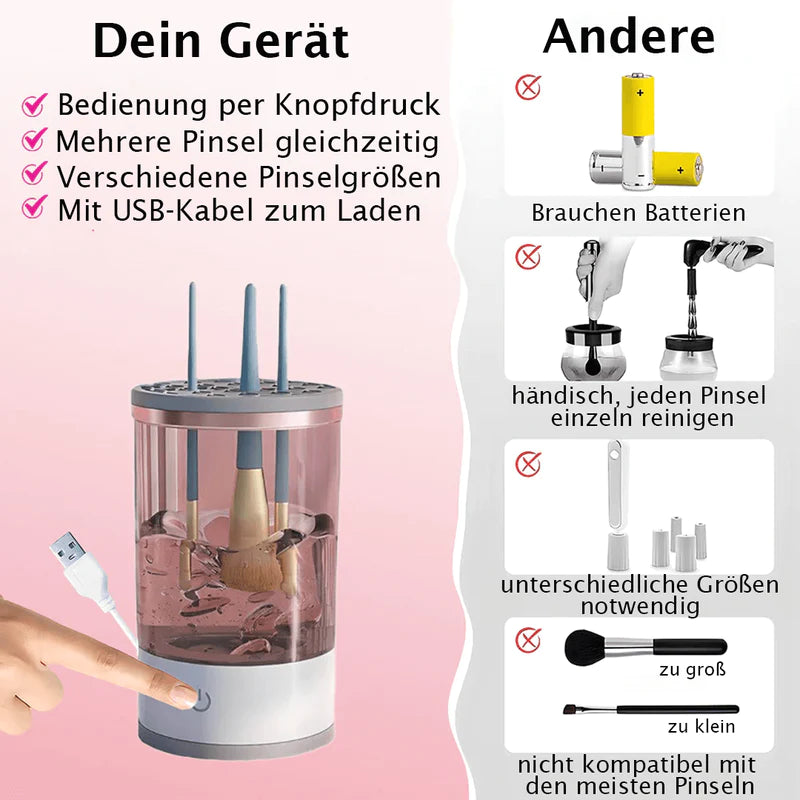Der Beauty-Bürstenmeister, Makeup-Pinselreiniger