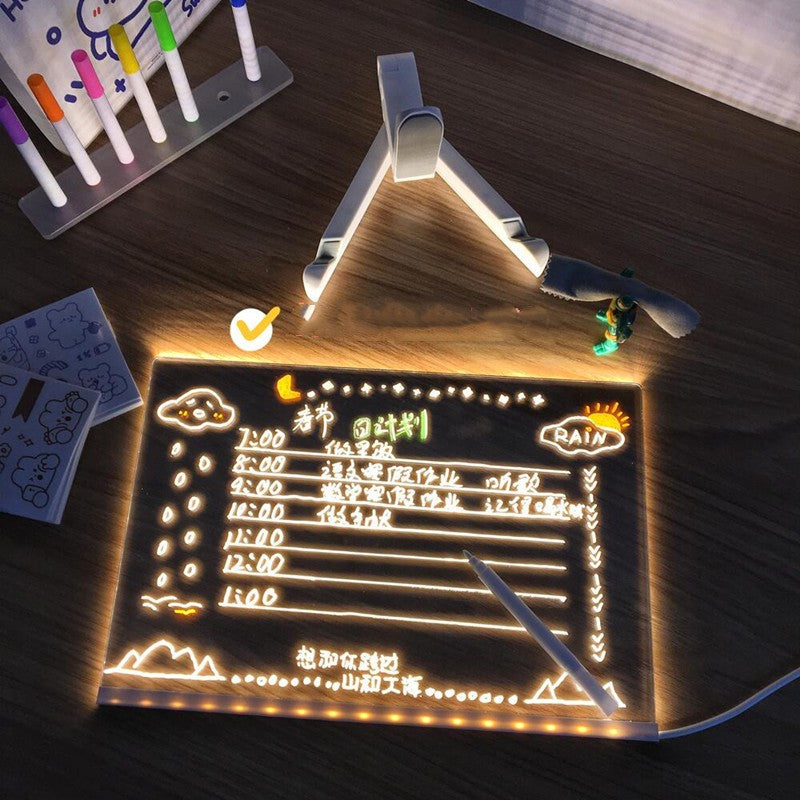 Zauber und Magischer Tafel LED