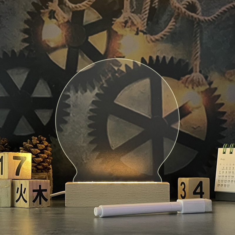 Kreativboard mit LED und Stift
