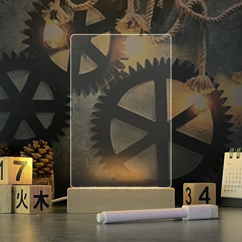 Kreativboard mit LED und Stift