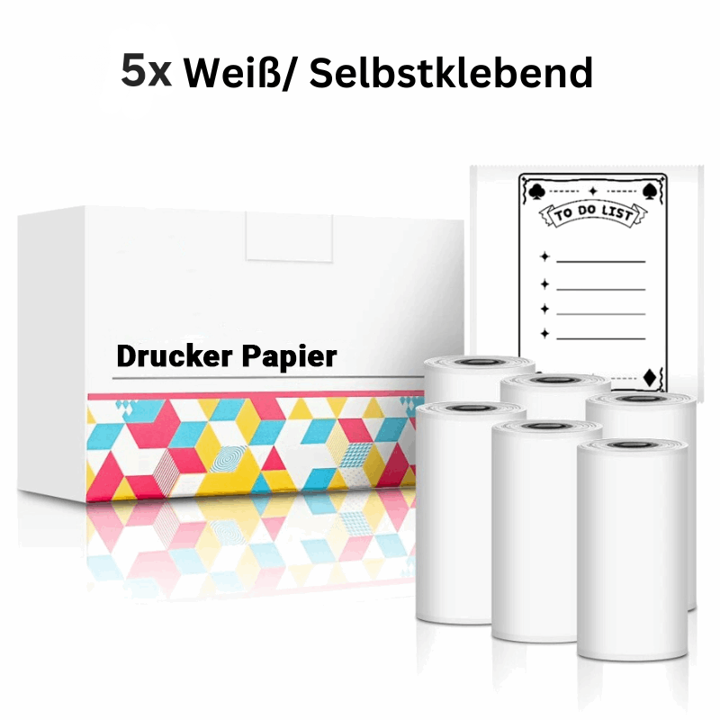 Bimbi Einzigartiger Mini Drucker - Druckpapier