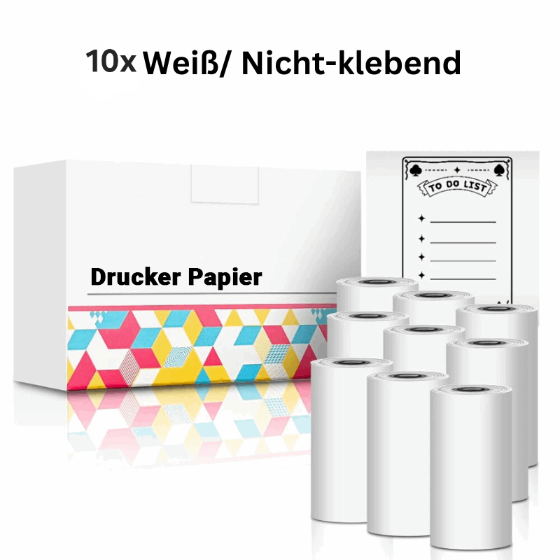 Bimbi Einzigartiger Mini Drucker - Druckpapier